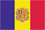 Andorra flag.