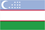 Uzbekistan flag.