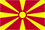 North Macedonia flag.